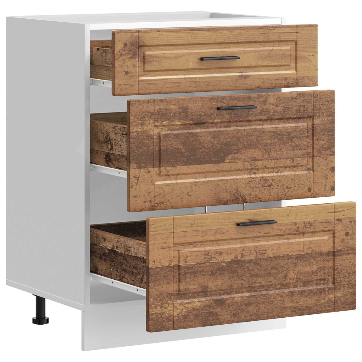 Kitchen Base Cabinet "Porto" Old Wood Engineered Wood