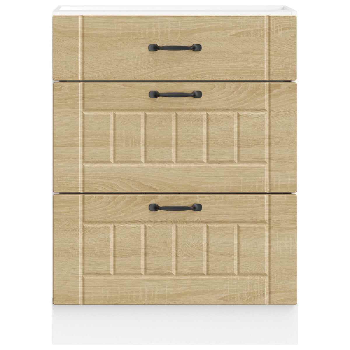 Kitchen Base Cabinet "Lucca" Sonoma Oak Engineered Wood