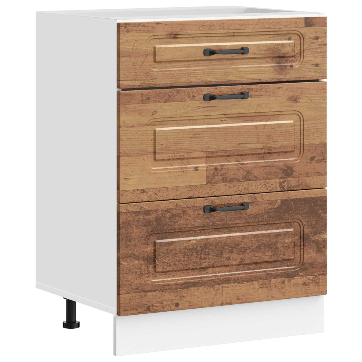 Kitchen Base Cabinet "Kalmar" Old Wood Engineered Wood
