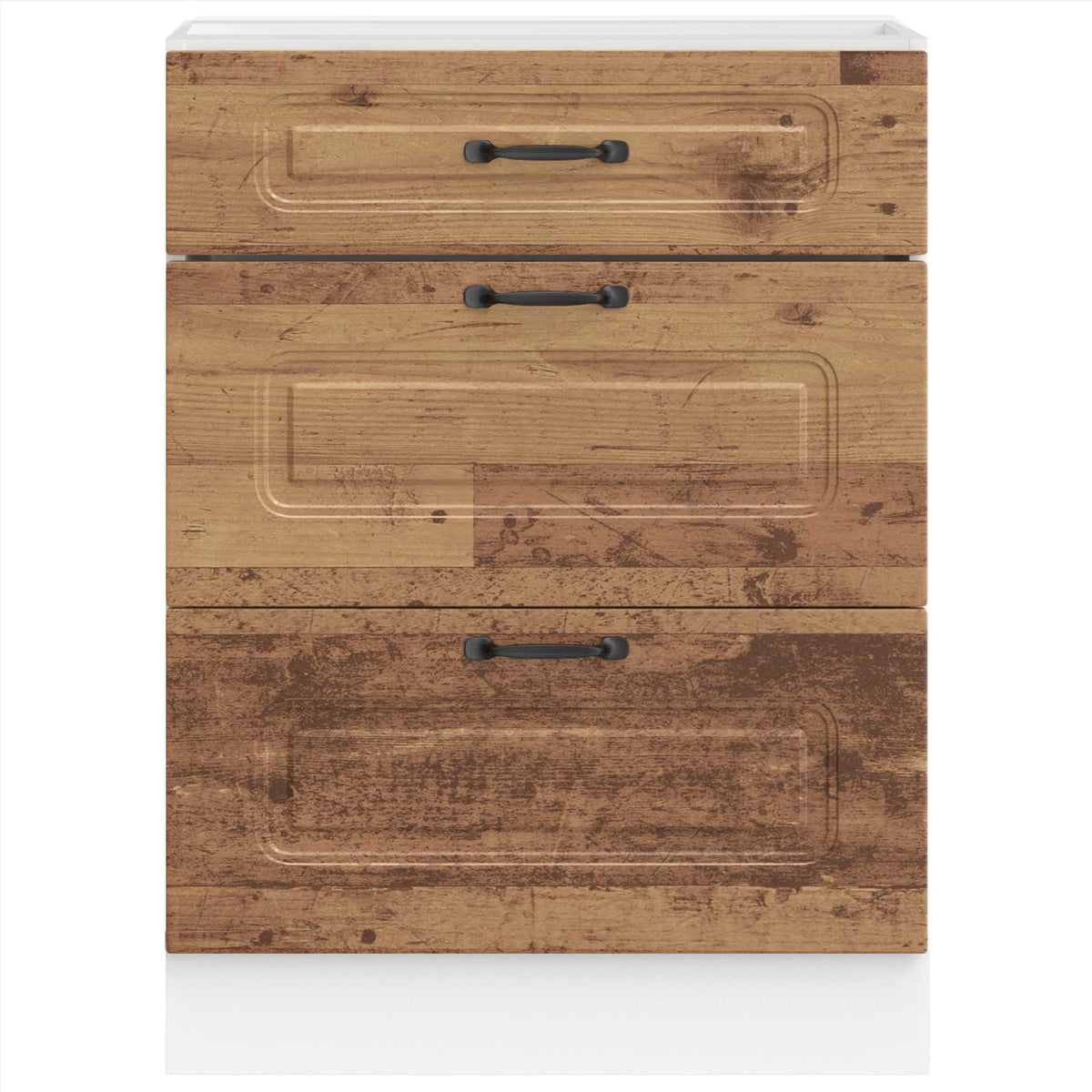 Kitchen Base Cabinet "Kalmar" Old Wood Engineered Wood