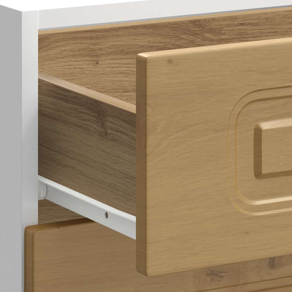 Kitchen Base Cabinet "Kalmar" Artisan Oak Engineered Wood