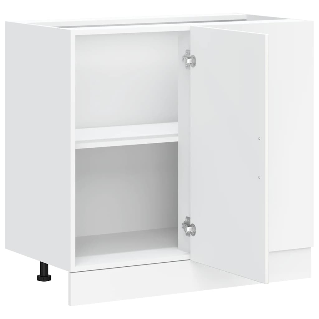 vidaXL Sink Base Cabinet White Engineered Wood