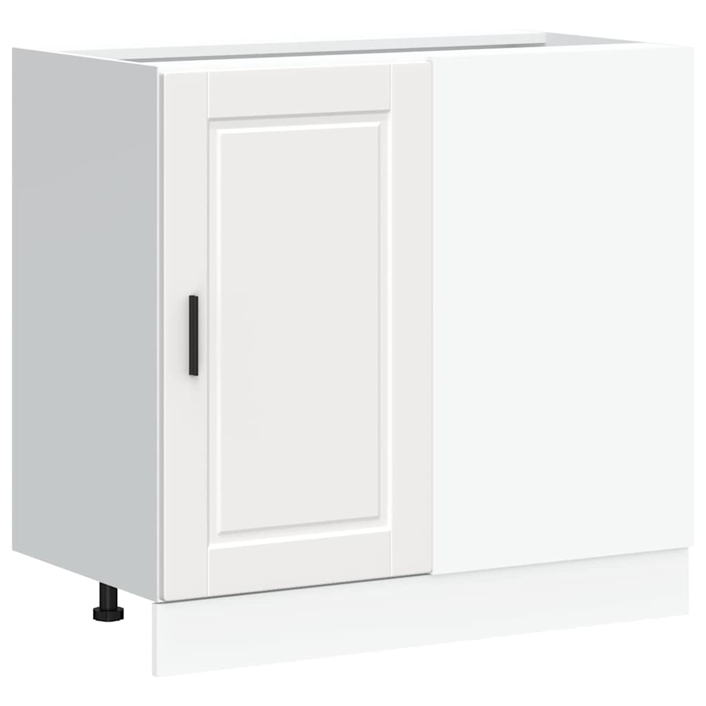 vidaXL Kitchen Base Cabinet Porto White Engineered Wood