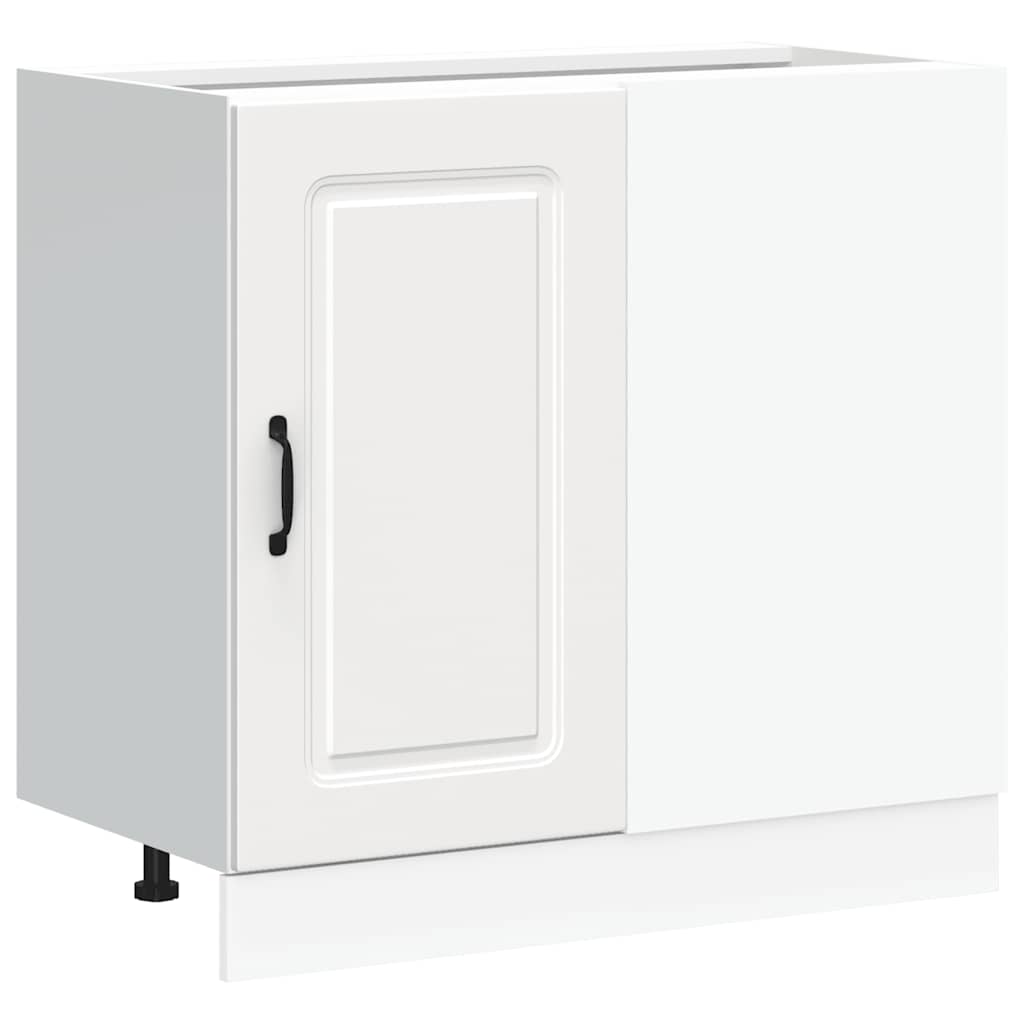 vidaXL Kitchen Base Cabinet Kalmar White Engineered Wood