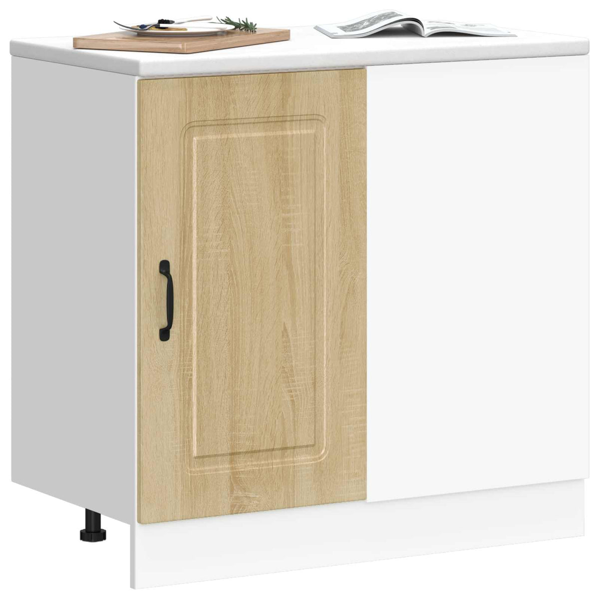 Kitchen Base Cabinet "Kalmar" Sonoma Oak Engineered Wood