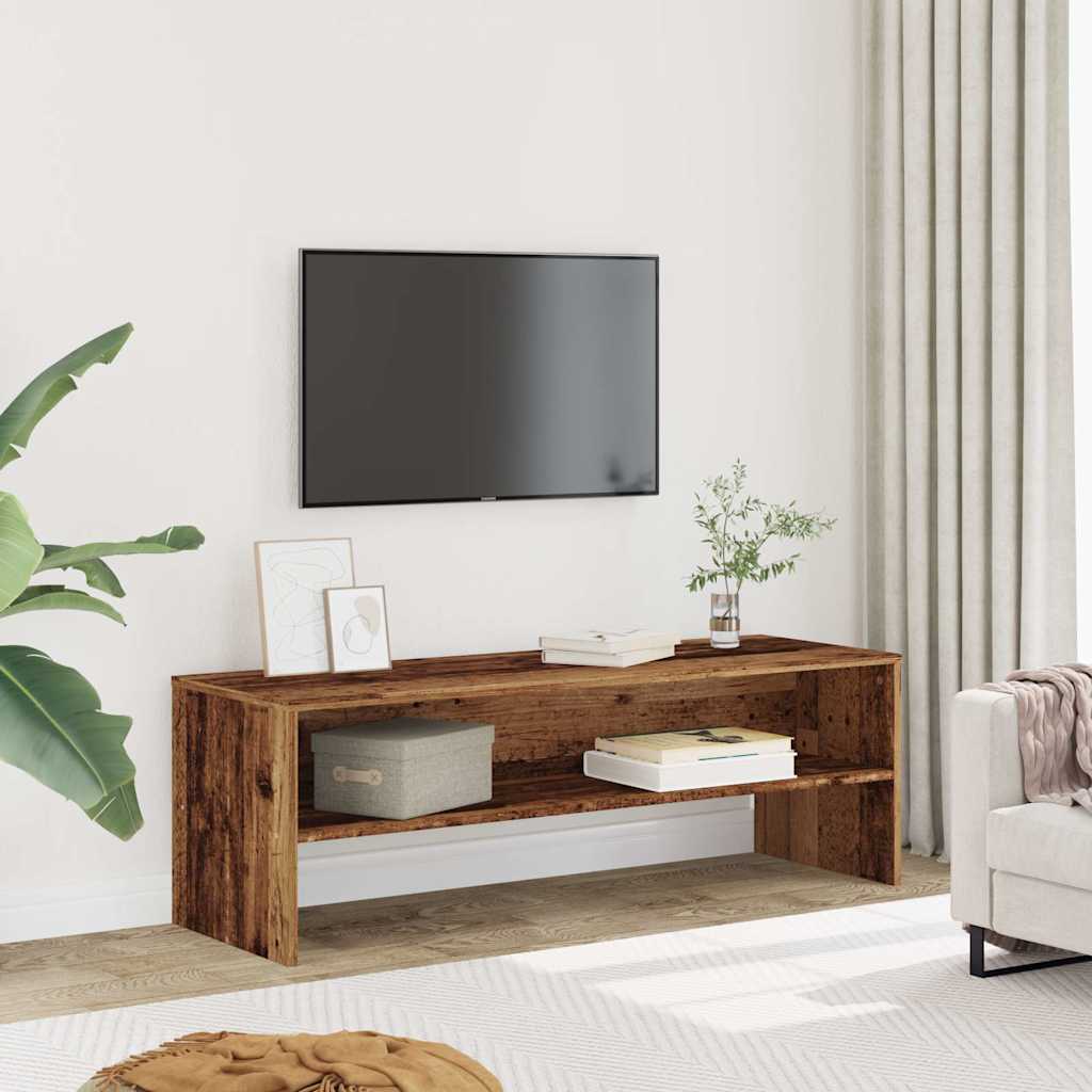TV Cabinet Old Wood 120x40x40 cm Engineered Wood