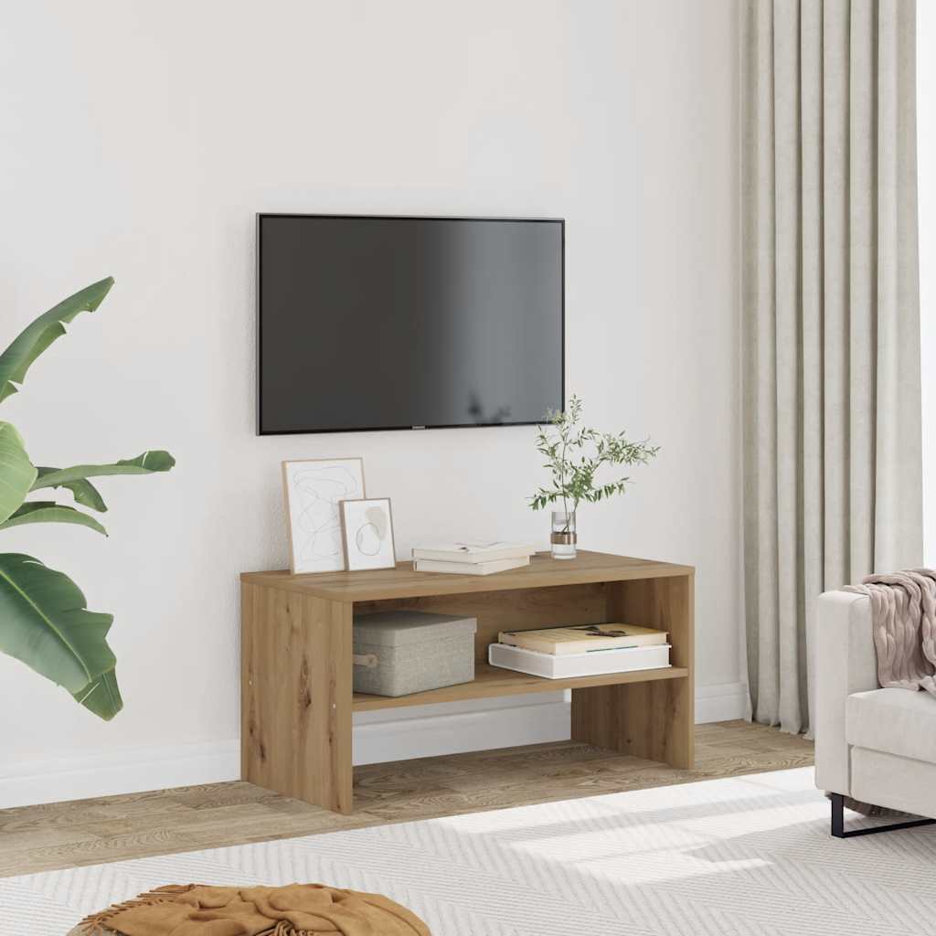TV Cabinet Artisan Oak 80x40x40 cm Engineered Wood