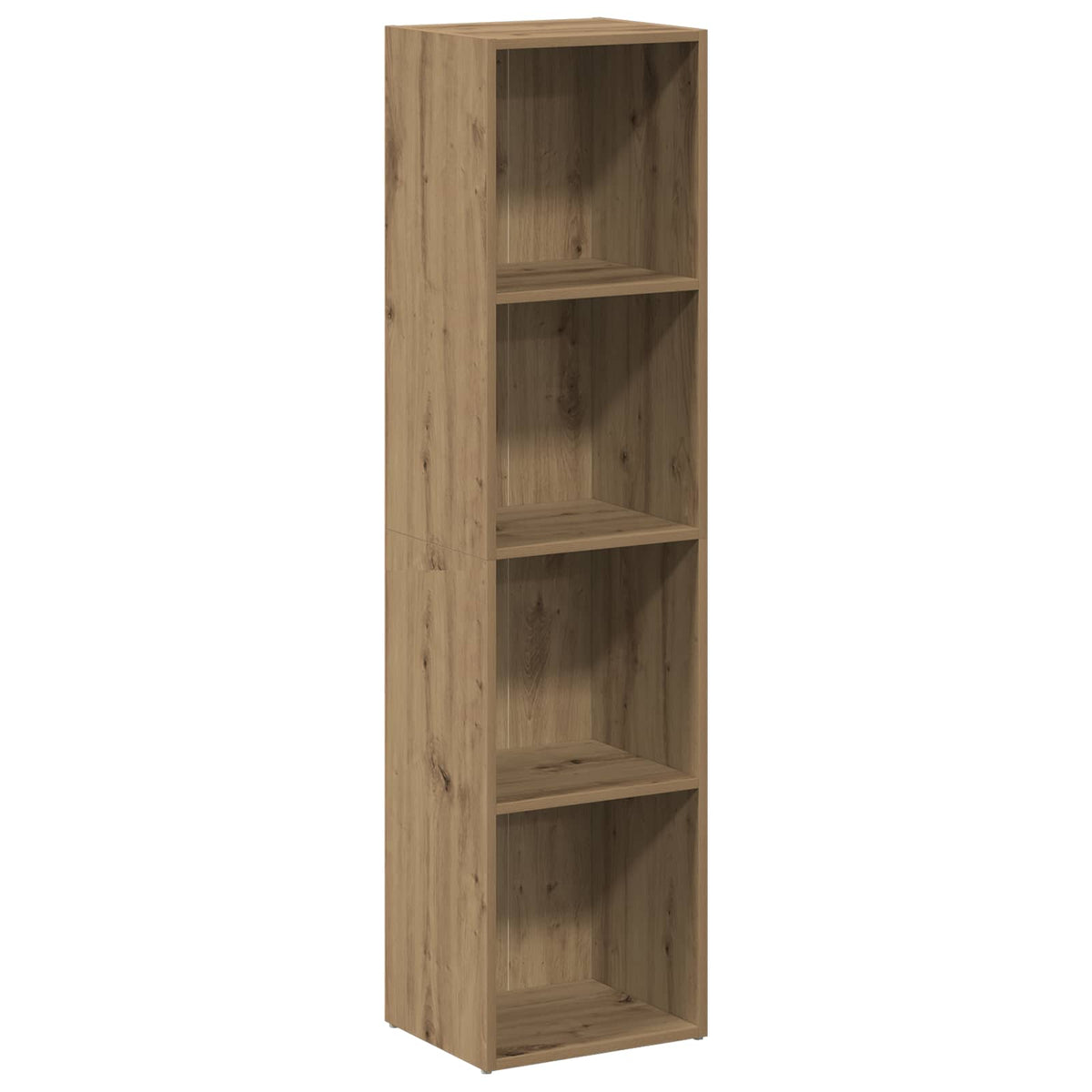 Book Cabinet Artisan Oak 36x30x143 cm Engineered Wood