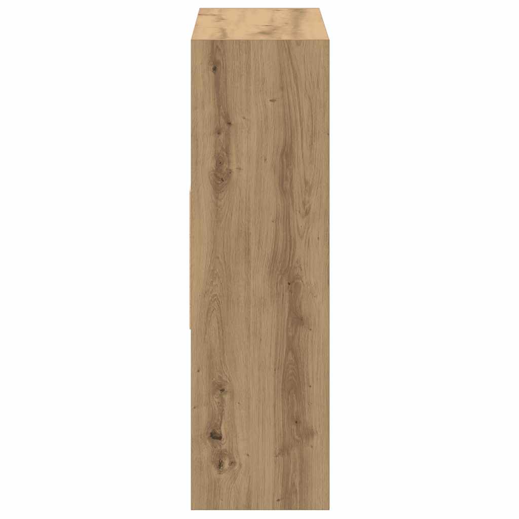 Book Cabinet Artisan Oak 97.5x29.5x100 cm Engineered Wood