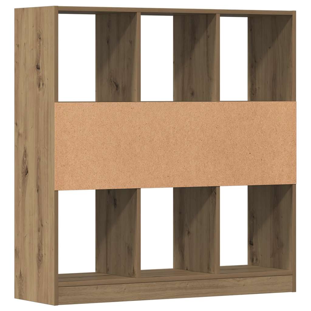Book Cabinet Artisan Oak 97.5x29.5x100 cm Engineered Wood