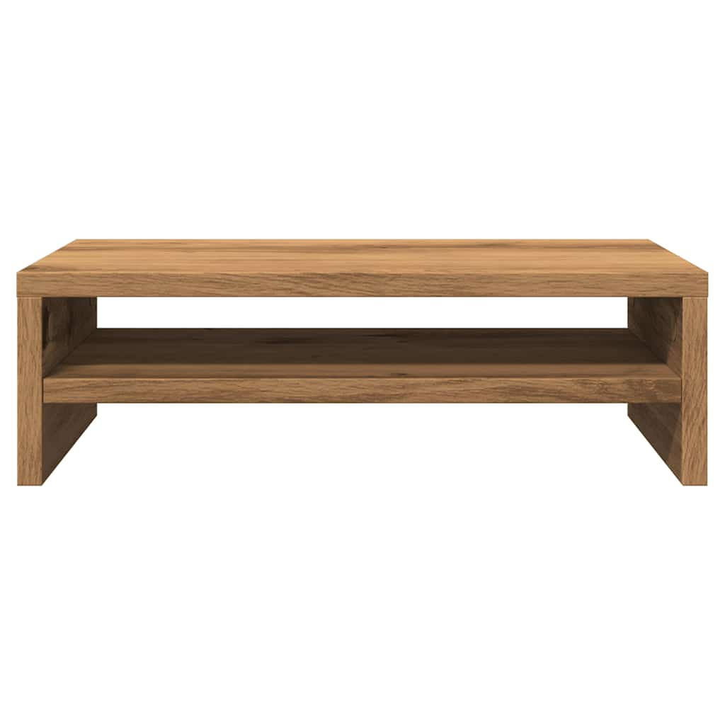 vidaXL Monitor Stand Artisan Oak 42x24x13 cm Engineered Wood