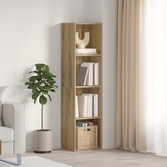 Book Cabinet/TV Cabinet Old Wood 36x30x143cm Engineered Wood