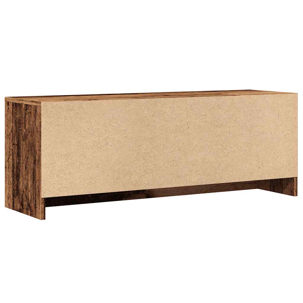 TV Cabinet Old Wood 102x30x37,5 cm Engineered Wood