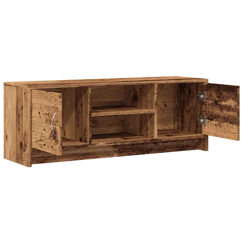 TV Cabinet Old Wood 102x30x37,5 cm Engineered Wood