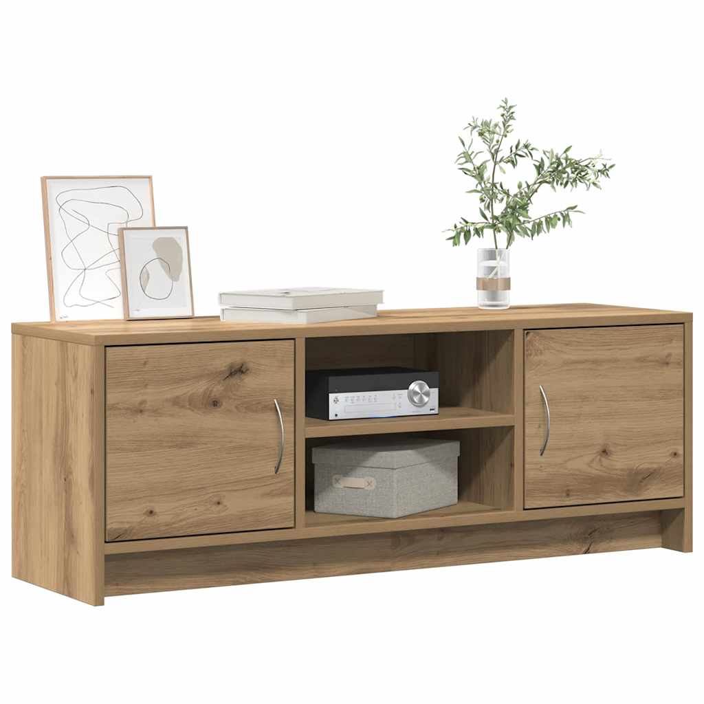 TV Cabinet Artisan Oak 102x30x37,5 cm Engineered Wood