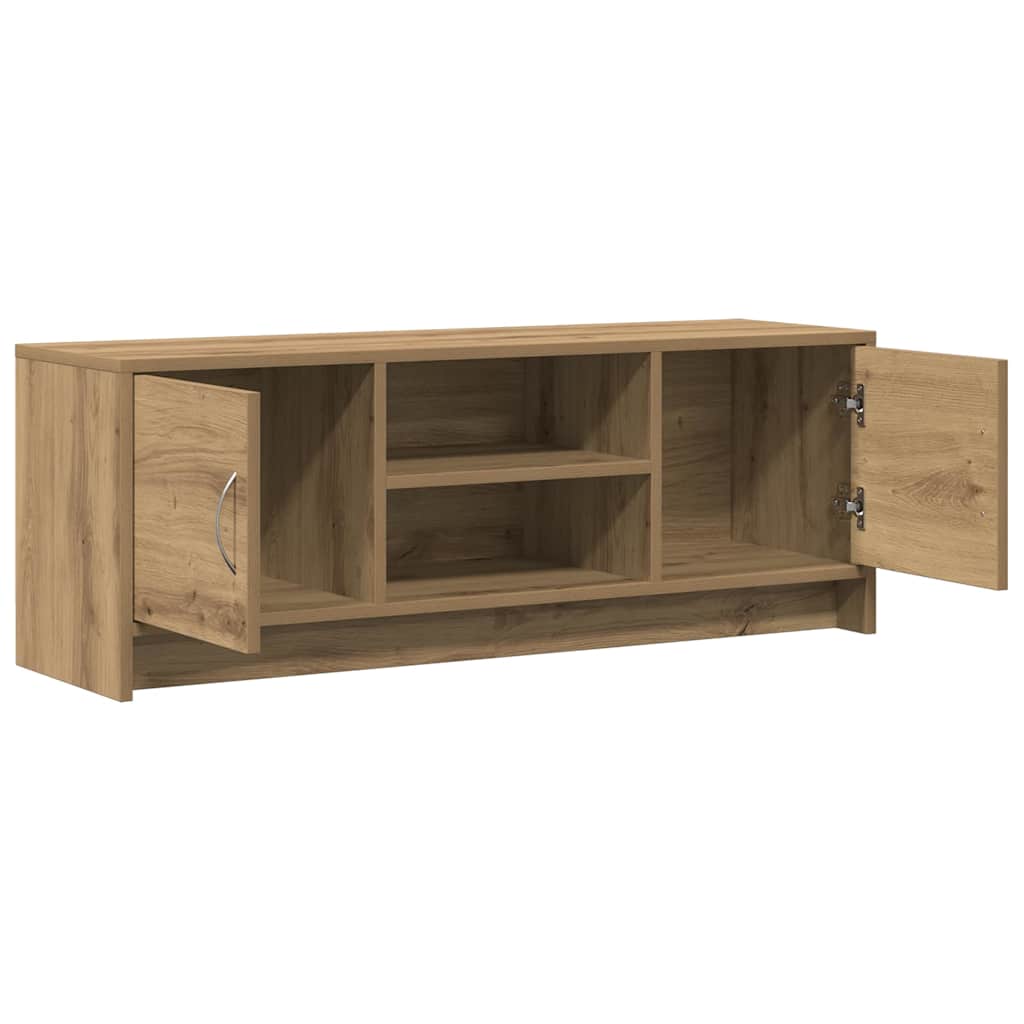 TV Cabinet Artisan Oak 102x30x37,5 cm Engineered Wood