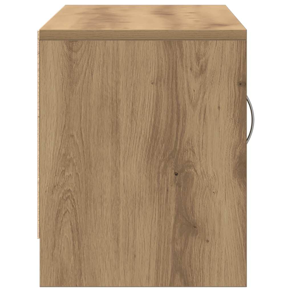 TV Cabinet Artisan Oak 102x30x37,5 cm Engineered Wood