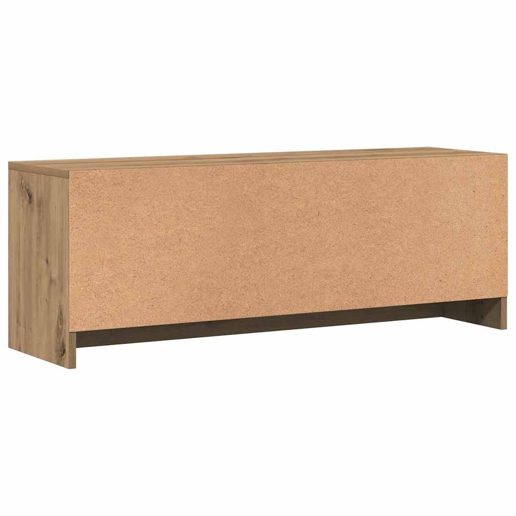 TV Cabinet Artisan Oak 102x30x37.5 cm Engineered Wood