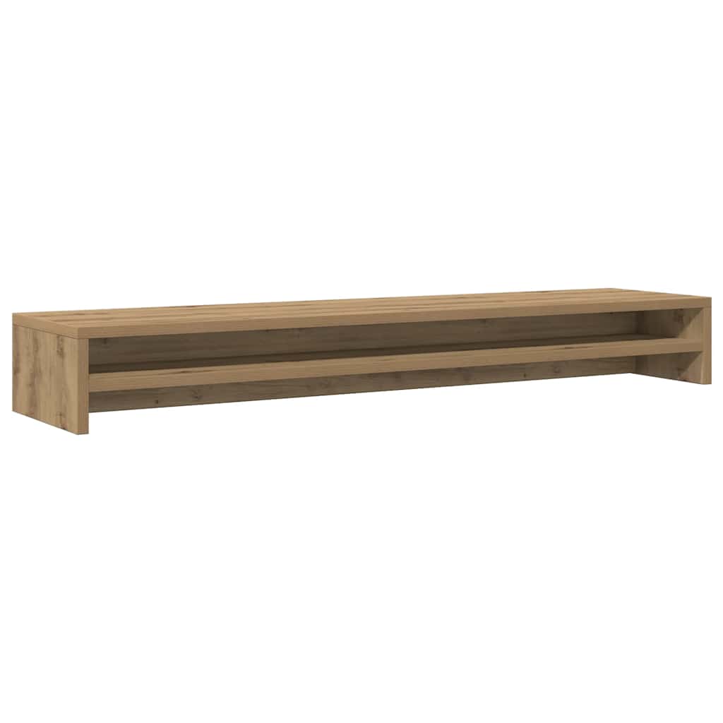 Monitor Stand Artisan Oak 100x24x13 cm Engineered Wood