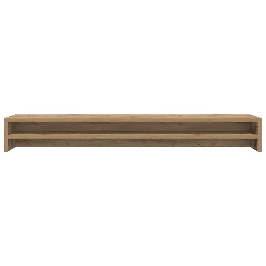 Monitor Stand Artisan Oak 100x24x13 cm Engineered Wood
