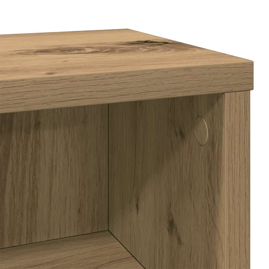 CD Cabinet Artisan Oak 21x20x88 cm Engineered Wood
