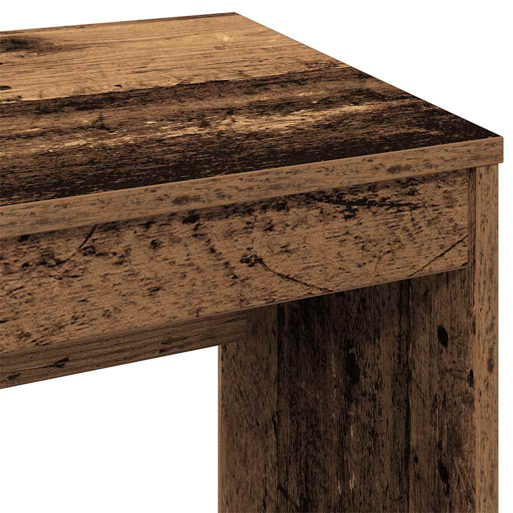 vidaXL Desk Old Wood 90x40x72 cm Engineered Wood