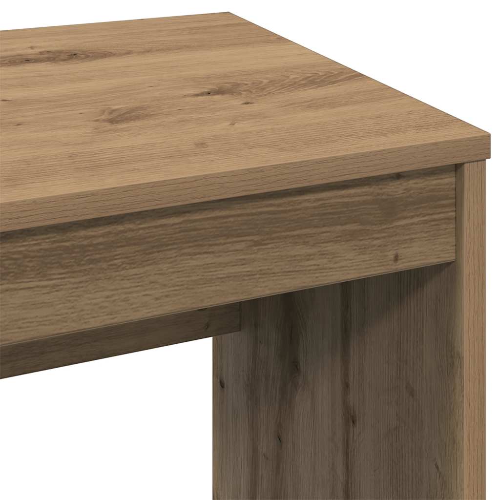 vidaXL Desk Artisan Oak 90x40x72 cm Engineered Wood