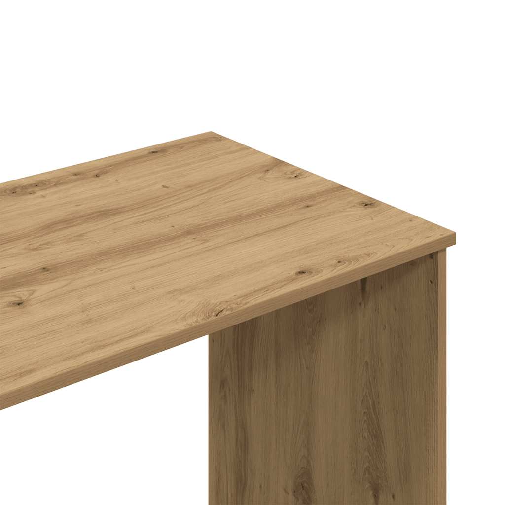 vidaXL Desk Artisan Oak 102x76x50 cm Engineered Wood