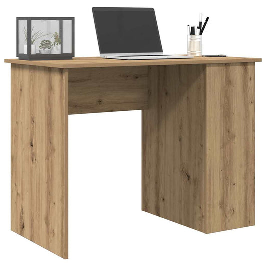 vidaXL Desk Artisan Oak 100x55x75 cm Engineered Wood