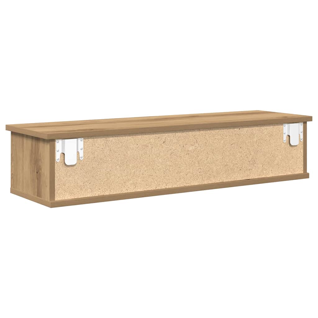 Wall Cabinet Artisian Oak 88x26x18,5 cm Engineered Wood