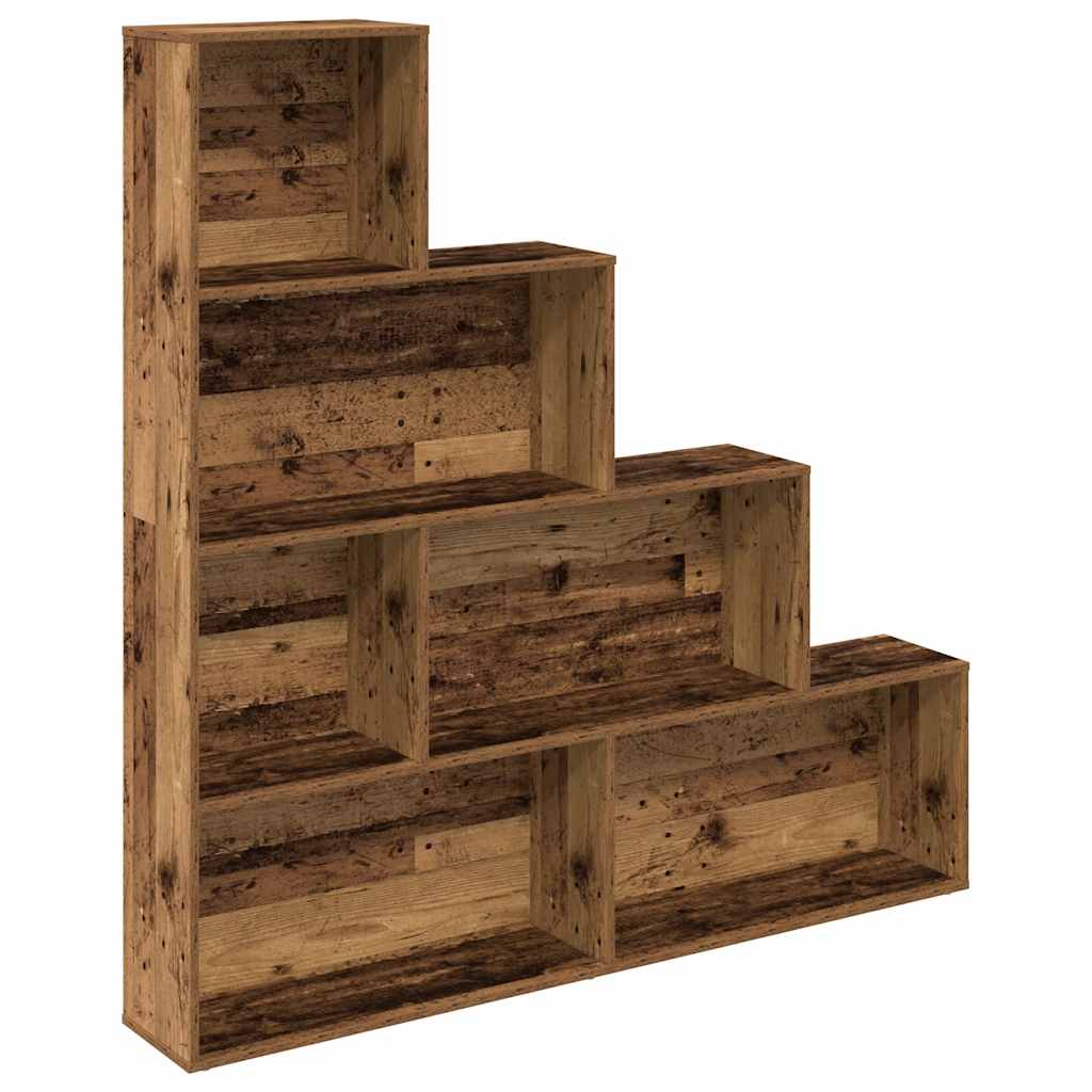 Book Cabinet Old Wood 157x24x160 cm Engineered Wood