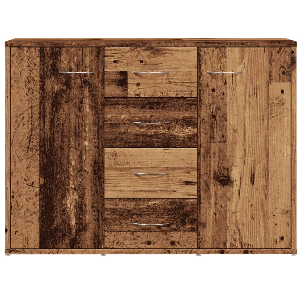 Sideboard Old Wood 88x30x64 cm Engineered Wood