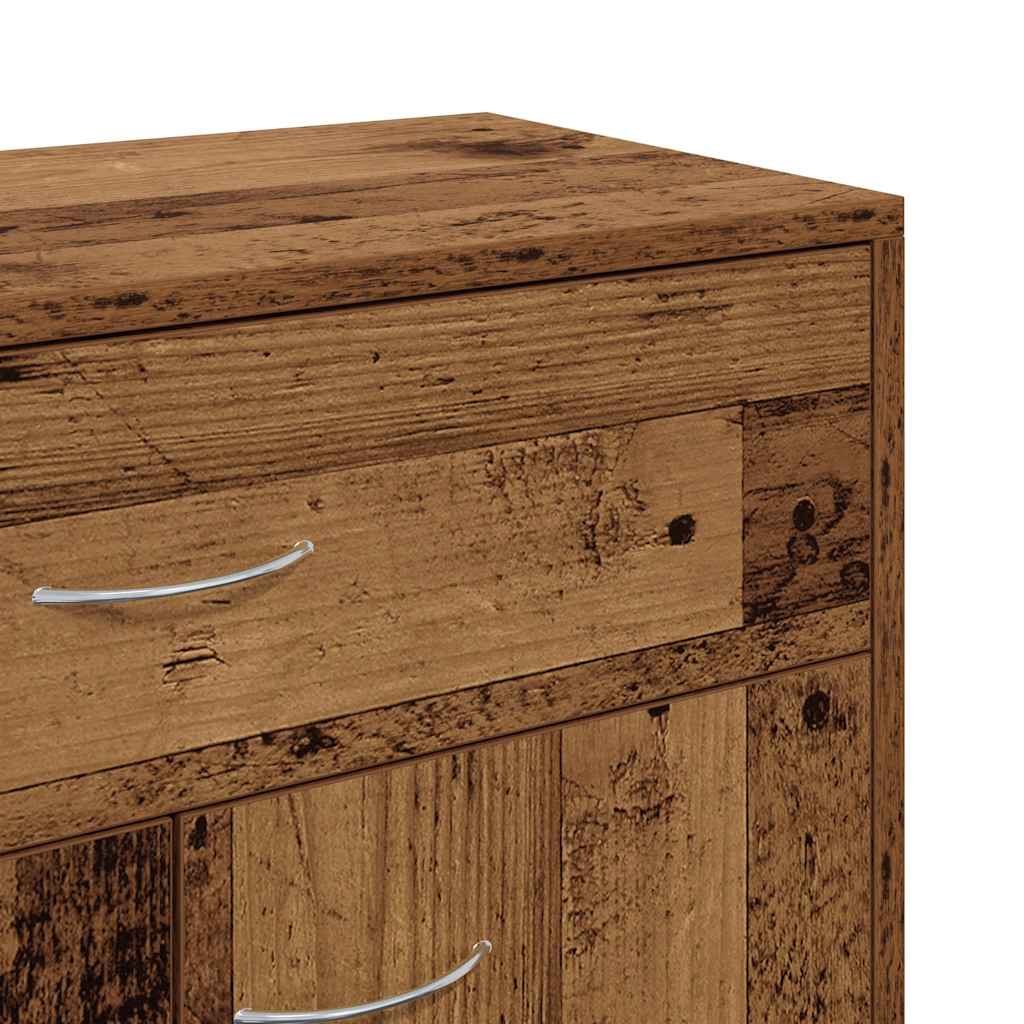 Sideboard Old Wood 60x30x75 cm Engineered Wood