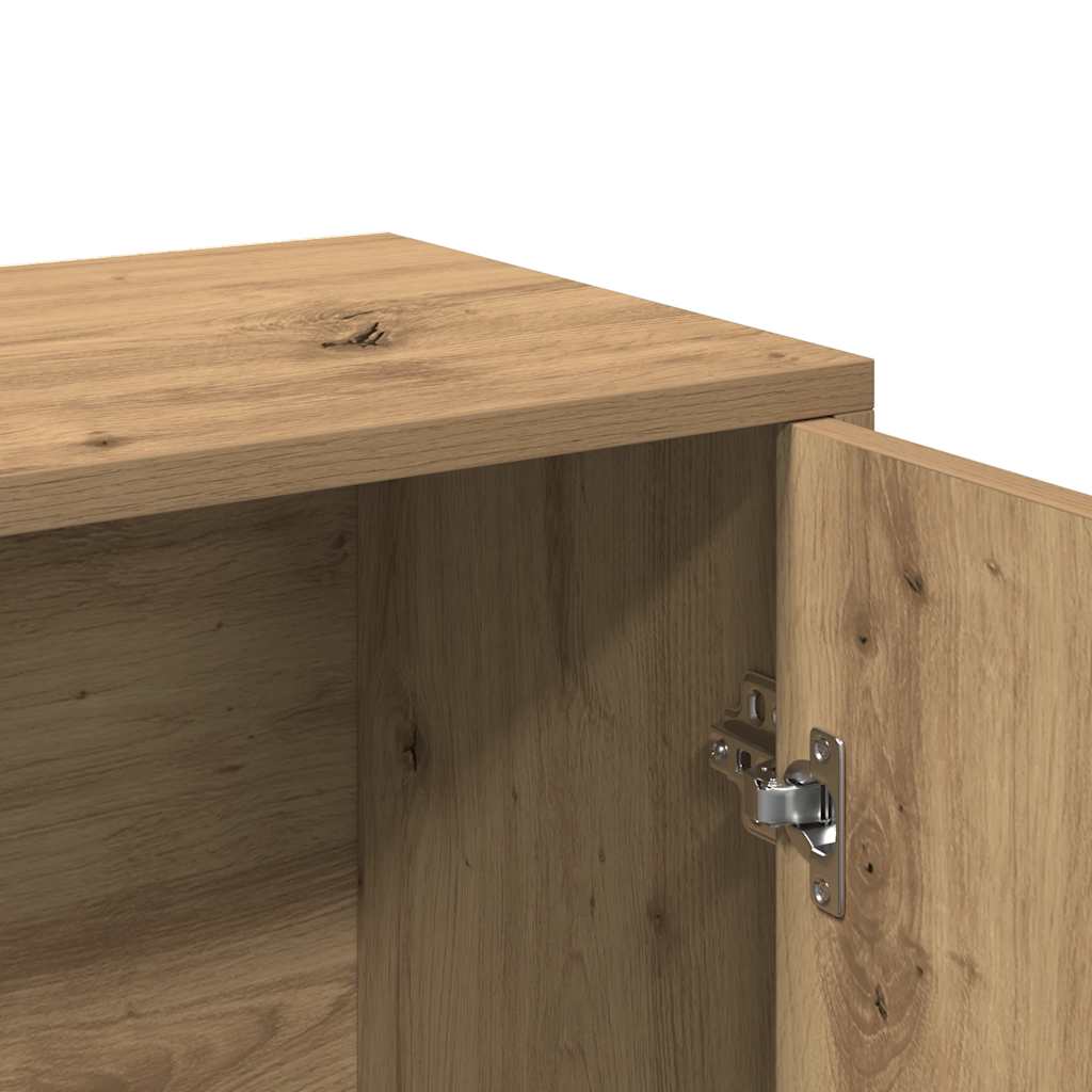 Sideboard Artisan Oak 60x30x75 cm Engineered Wood