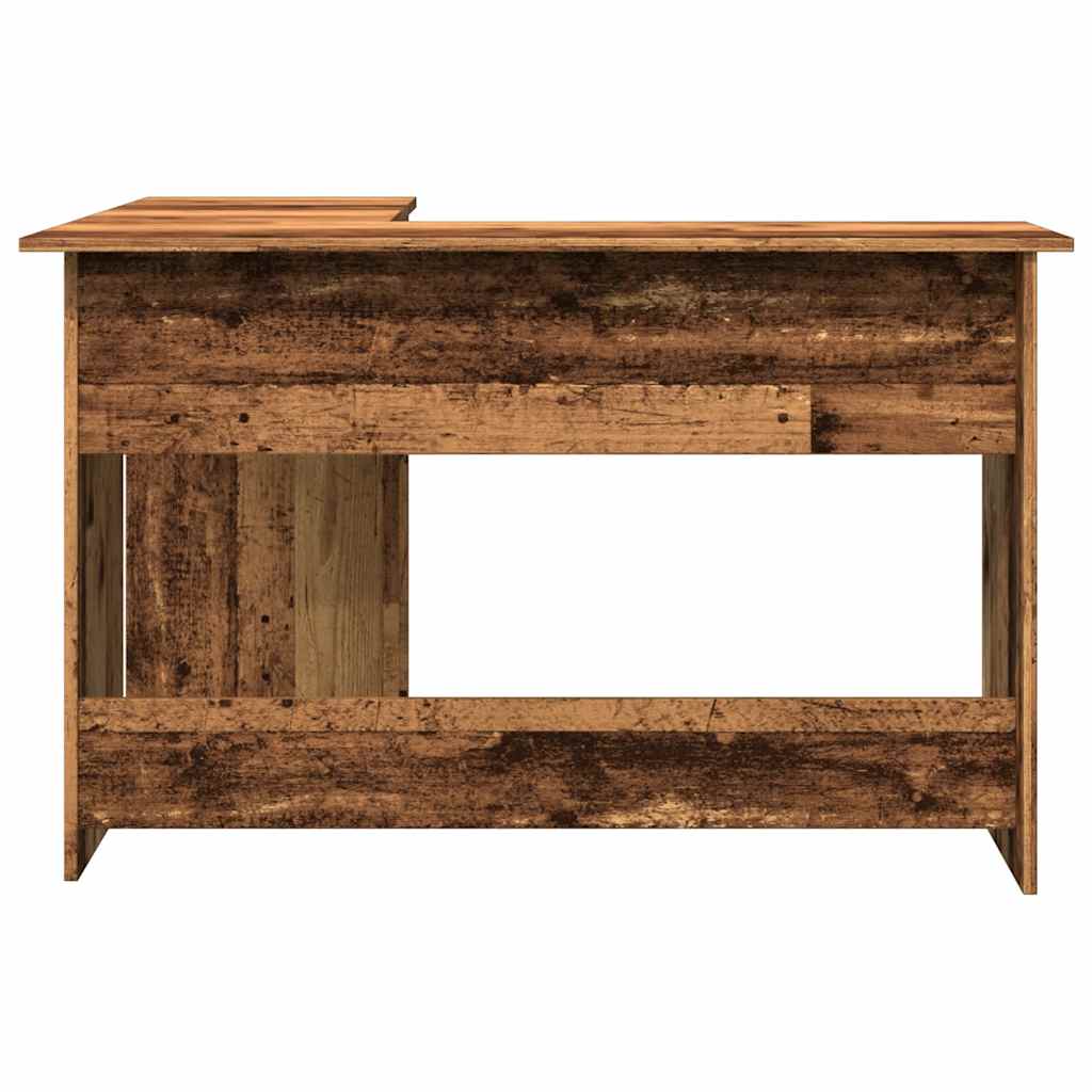 vidaXL Corner Desk Old Wood 120x140x75 cm Engineered Wood