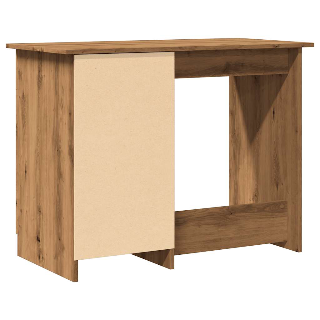 vidaXL Desk Artisan Oak 100x50x76 cm Engineered Wood