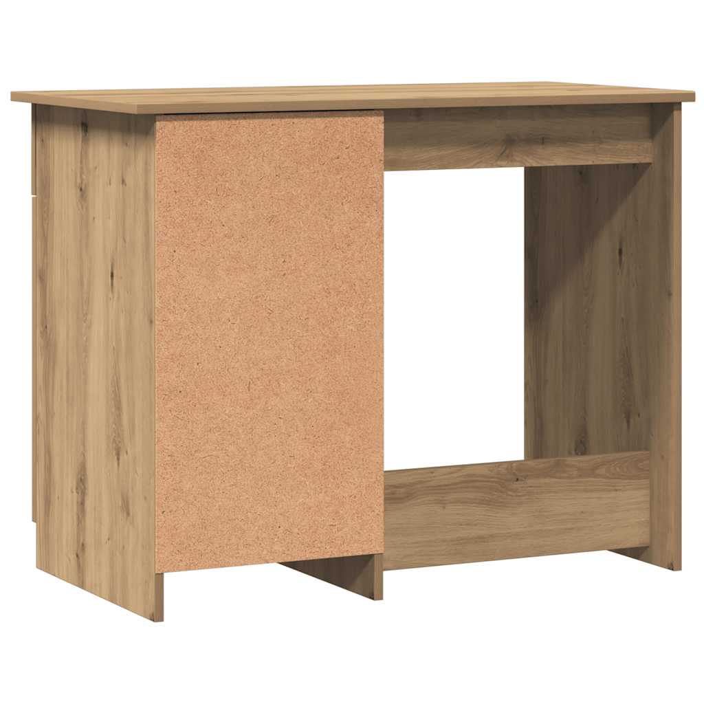 Desk Artisan Oak 100x50x76 cm Engineered Wood
