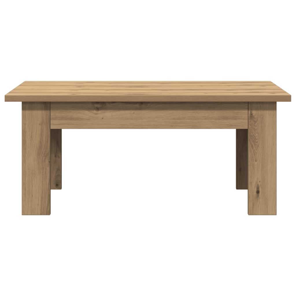 Coffee Table Artisan Oak 100x60x42 cm Engineered Wood