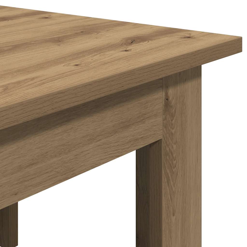 Coffee Table Artisan Oak 100x60x42 cm Engineered Wood