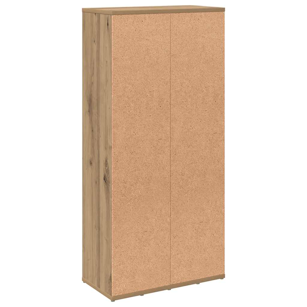 Book Cabinet Artisan Oak 50x25x104 cm