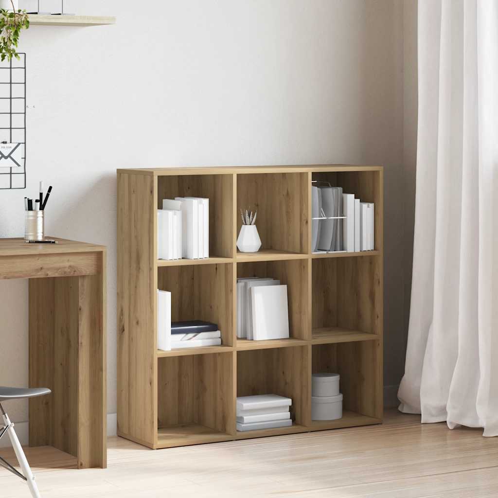 Book Cabinet Artisan Oak 98x29x97.5 cm