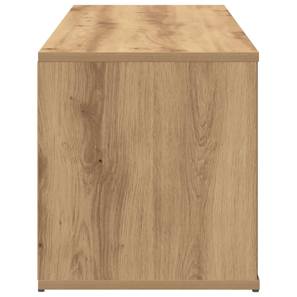 TV Cabinet Artisan Oak 120x34x37 cm Engineered Wood