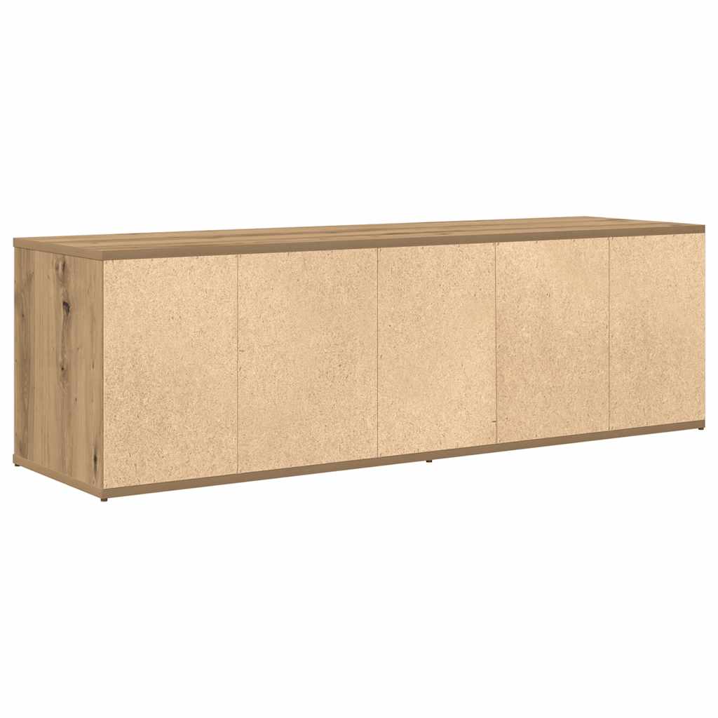 TV Cabinet Artisan Oak 120x34x37 cm Engineered Wood
