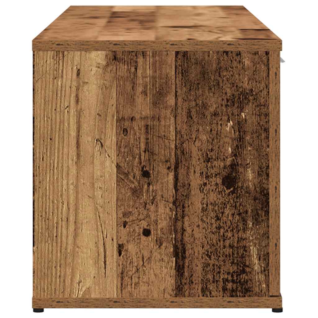 TV Cabinet Old Wood 120x34x37 cm Engineered Wood