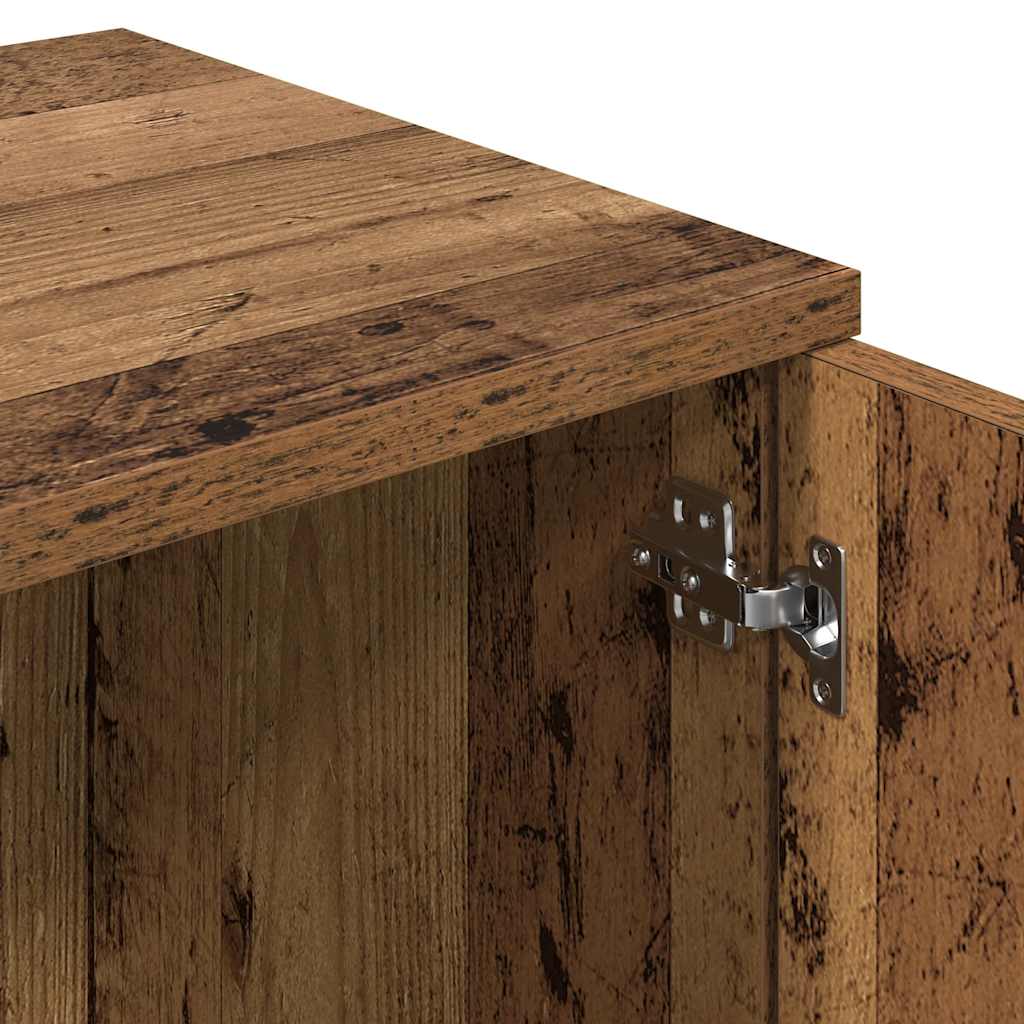 TV Cabinet Old Wood 120x34x37 cm Engineered Wood