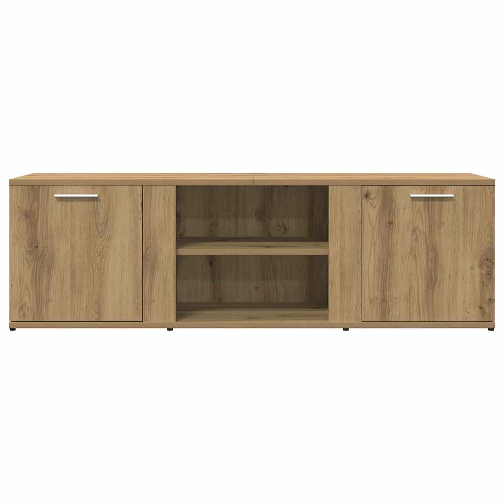 TV Cabinet Artisan Oak 120x34x37 cm Engineered Wood