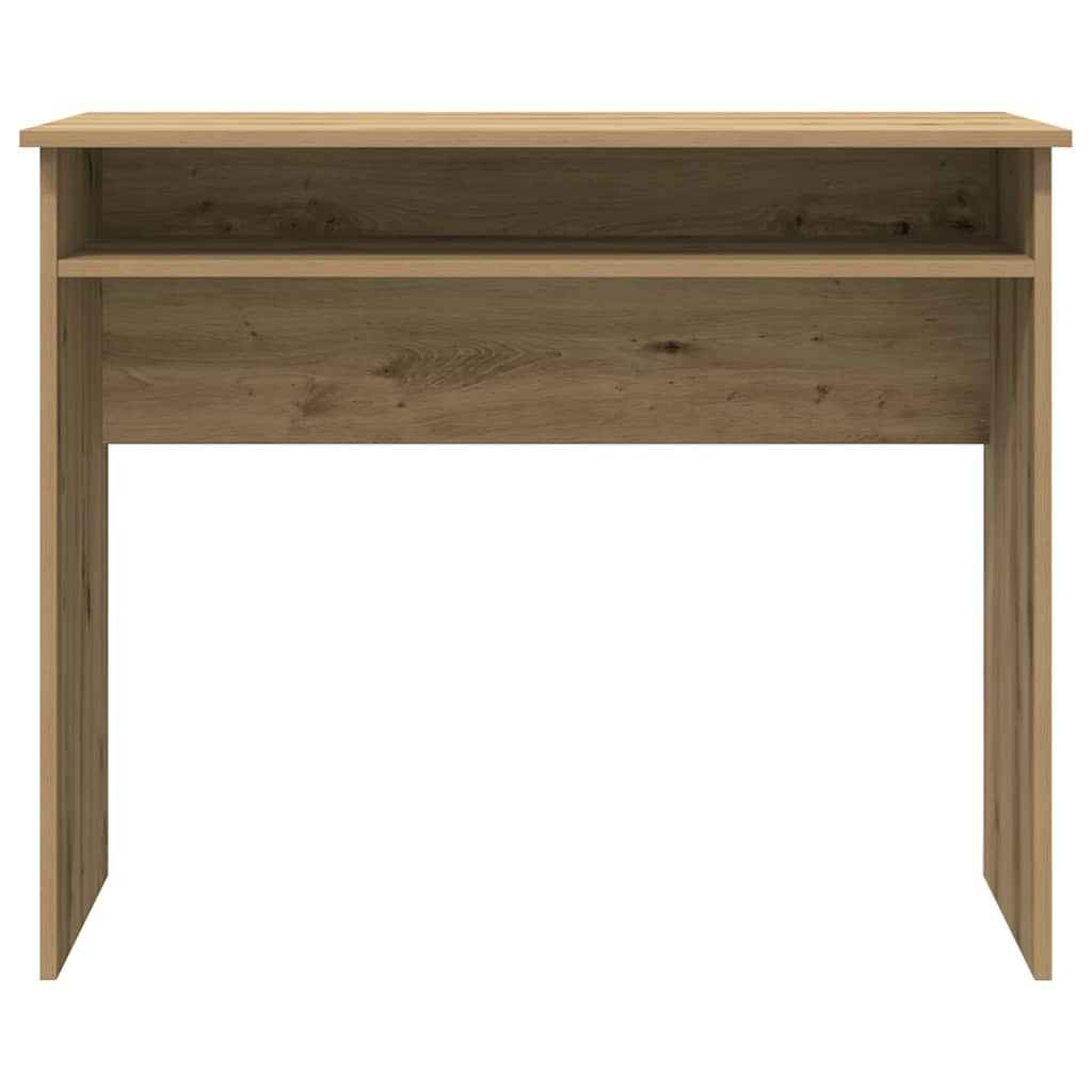 vidaXL Desk Artisan Oak 90x50x74 cm Engineered Wood