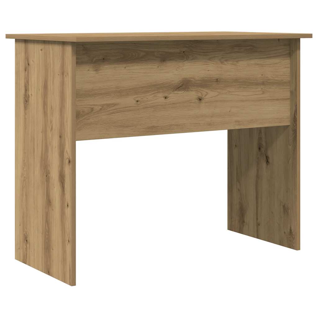 vidaXL Desk Artisan Oak 90x50x74 cm Engineered Wood