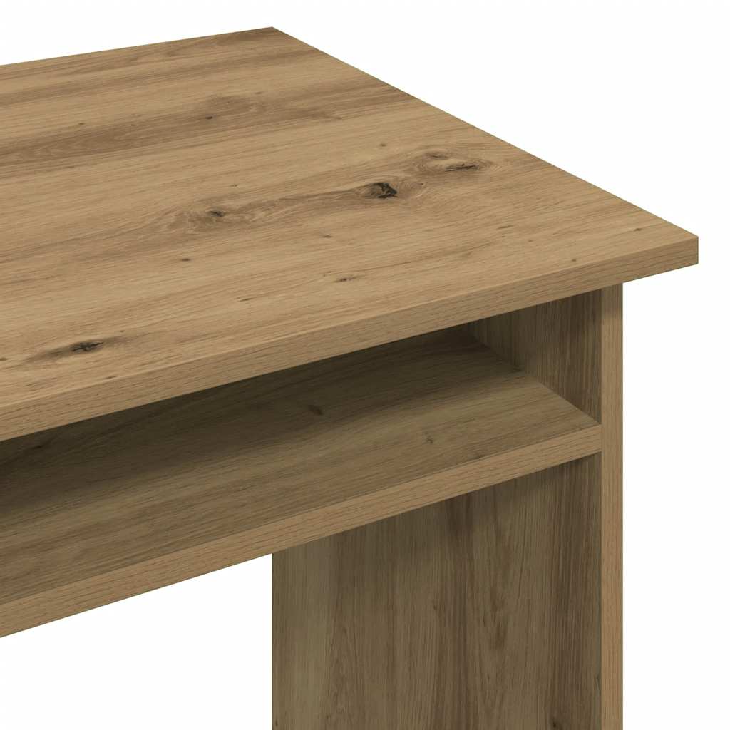 vidaXL Desk Artisan Oak 90x50x74 cm Engineered Wood