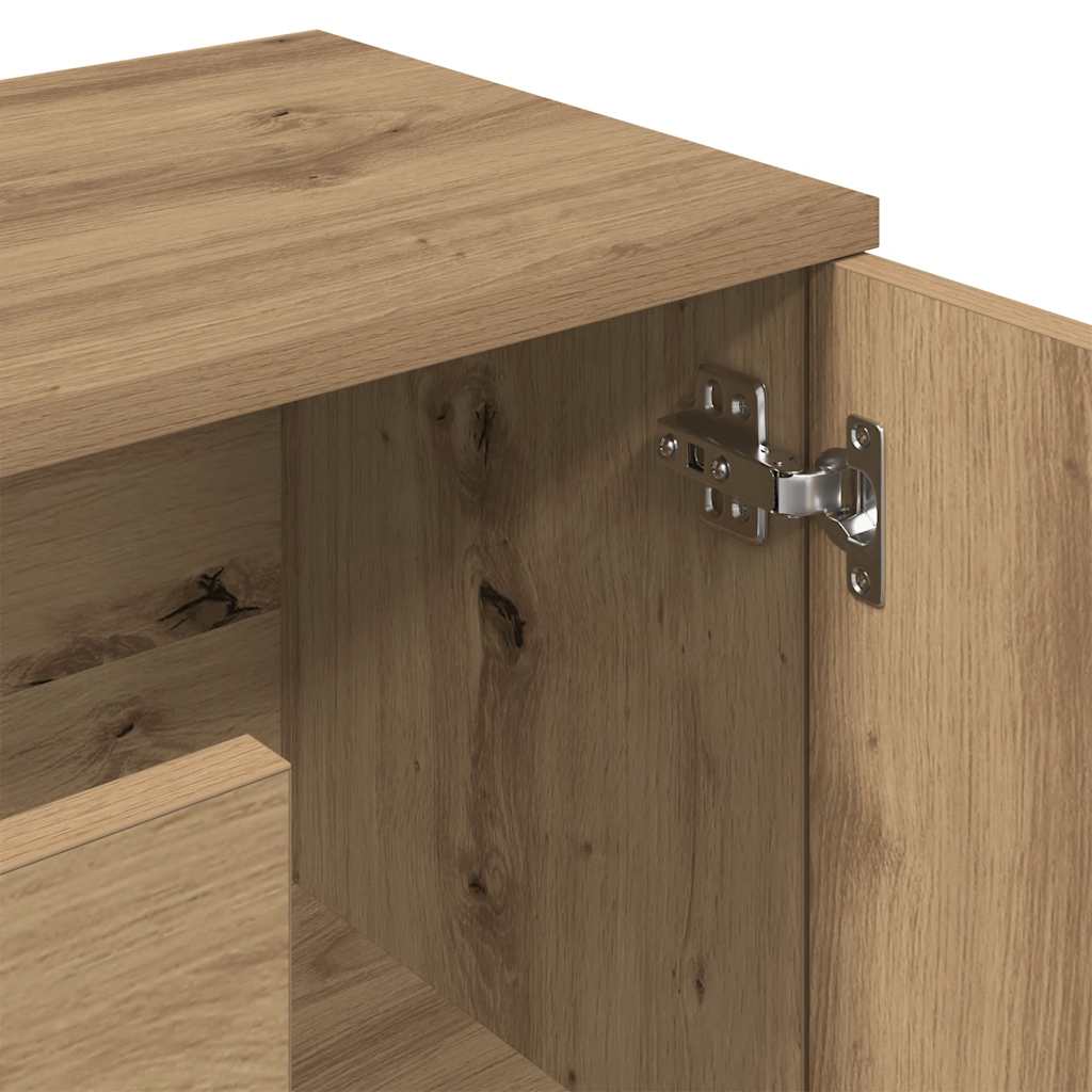 Sideboard Artisan Oak 90x29.5x65 cm Engineered Wood